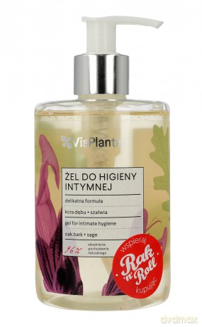Vis Plantis Herbal Vital Care Żel do higieny intymnej Kora Dębu+Szałwia 300 ml