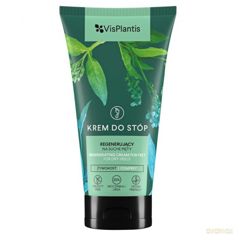 Vis Plantis Krem do stóp regenerujący - na suche pięty z Żywokostem 75 ml