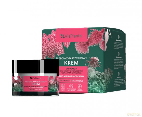 Vis Plantis Krem przeciwzmarszczkowy na dzień i noc Ostropest - pierwsze oznaki starzenia 50 ml