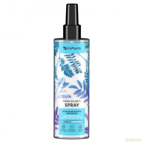 Vis Plantis Nawilżający Spray z lukrecją do włosów suchych i matowych 200 ml