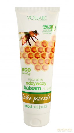 Vollare Dzika Pszczoła Balsam do ciała naturalnie odżywczy 250 ml