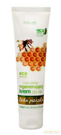 Vollare Dzika Pszczoła Krem do rąk naturalnie regenerujący 100 ml