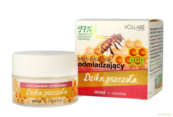 Vollare Dzika Pszczoła Krem naturalnie odmładzający do twarzy 50 ml