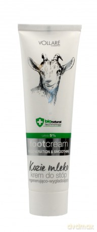 Vollare Kozie Mleko Krem do stóp regenerująco-wygładzający 100 ml