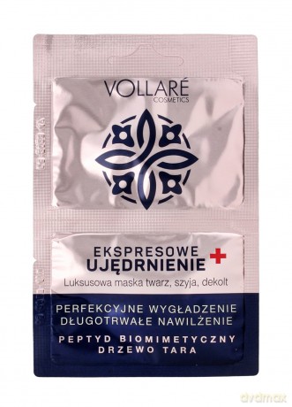 Vollare Maska na twarz,szyję i dekolt - Ekspresowe Ujędrnienie 5 mlx2