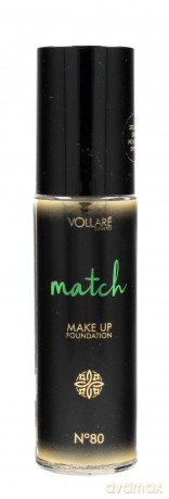 Vollare Match Podkład przeciw niedoskonałościom nr 80 Porcelain 30 ml