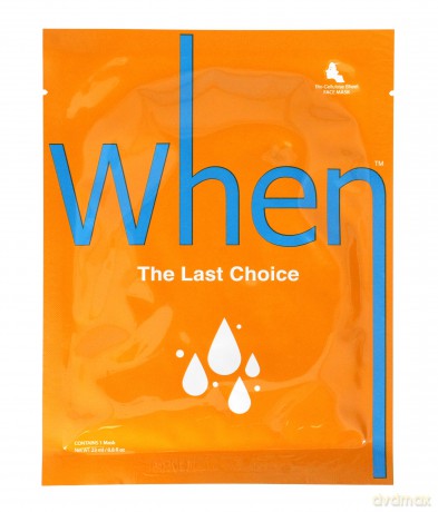 When Maska na twarz w płacie The Last Choice (23ml)