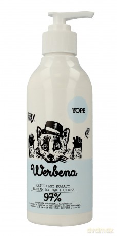 YOPE Balsam do rąk i ciała kojący WERBENA 300 ml