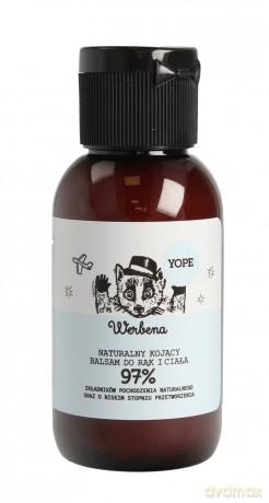 YOPE Balsam do rąk i ciała kojący WERBENA mini 40 ml