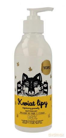 YOPE Balsam do rąk i ciała Kwiat Lipy 300 ml