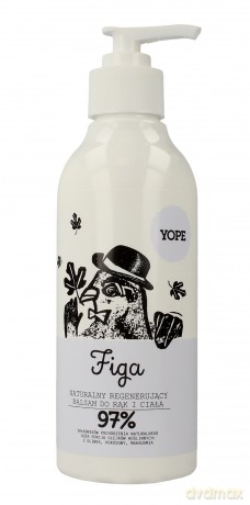 YOPE Balsam do rąk i ciała regenerujący FIGA 300 ml