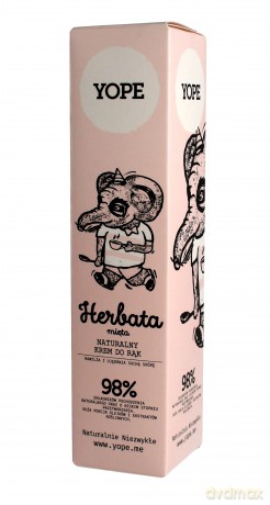 YOPE Krem do rąk HERBATA i MIĘTA 100 ml