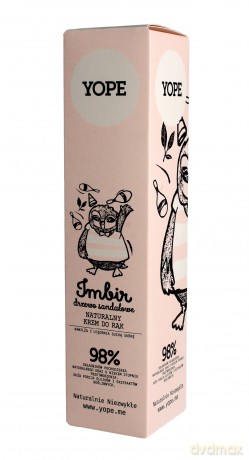 YOPE Krem do rąk IMBIR i DRZEWO SANDAŁOWE 100 ml