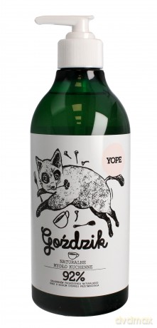 YOPE Mydło kuchenne GOŹDZIK 500 ml