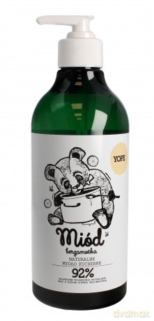 YOPE Mydło kuchenne MIÓD i BERGAMOTKA 500 ml