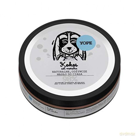 YOPE Naturalne Masło do ciała odżywcze Kokos i Sól Morska 200 ml