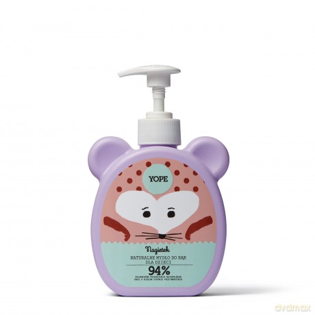 YOPE Naturalne Mydło do rąk dla dzieci - NAGIETEK 400 ml