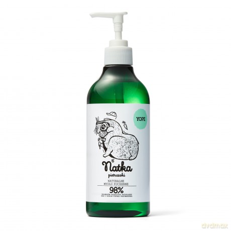 YOPE Naturalne Mydło kuchenne w płynie Natka Pietruszki 500 ml