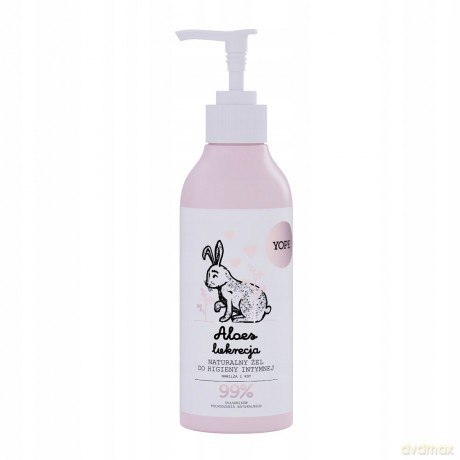 YOPE Naturalny Żel do higieny intymnej Aloes i Lukrecja 300 ml