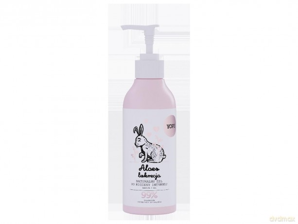YOPE Naturalny Żel do higieny intymnej Aloes i Lukrecja 300 ml