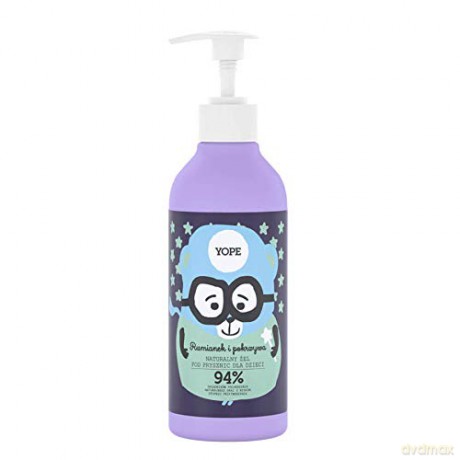 YOPE Naturalny Żel pod prysznic dla dzieci - RUMIANEK i POKRZYWA 400 ml