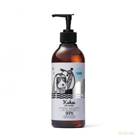 YOPE Naturalny Żel pod prysznic KOKOS i SÓL MORSKA 400 ml
