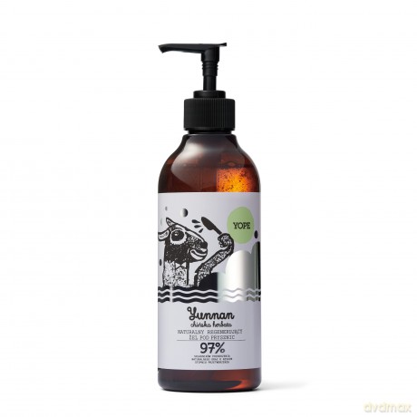YOPE Naturalny Żel pod prysznic regenerujący - YUNNAN 400 ml