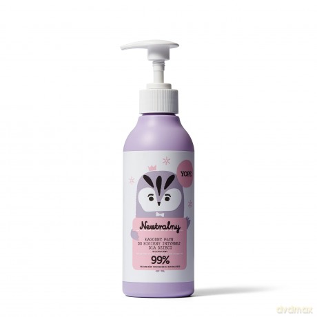 YOPE Neutralny Łagodny Płyn do higieny intymnej dla dzieci 300 ml