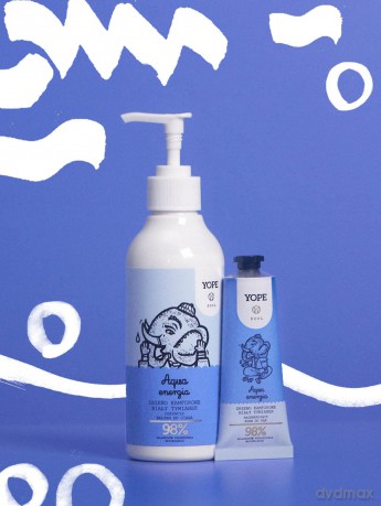 YOPE Regenerujący Krem do rąk Aqua energia - Drzewo Kamforowe i Biały Tymianek 50 ml