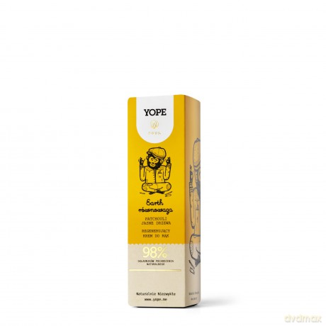 YOPE Regenerujący Krem do rąk Earth równowaga - Patchouli i Jasne Drzewa 50 ml