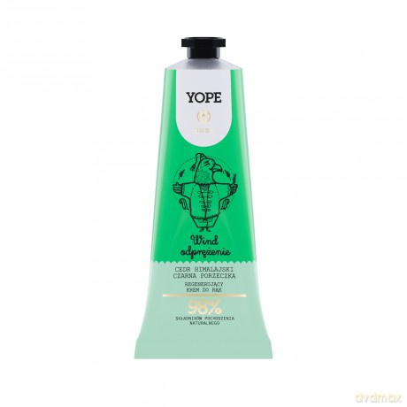 YOPE Regenerujący Krem do rąk Wind odprężenie - Cedr Himalajski i Czarna Porzeczka 50 ml