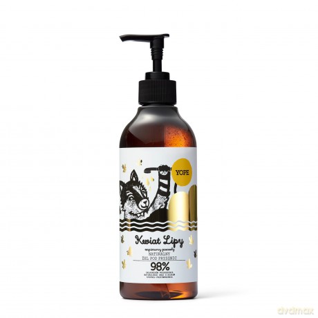 YOPE Żel pod prysznic KWIAT LIPY 400 ml