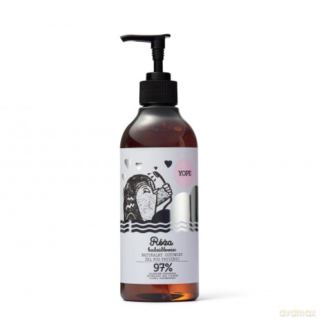 YOPE Żel pod prysznic RÓŻA I KADZIDŁOWIEC 400 ml