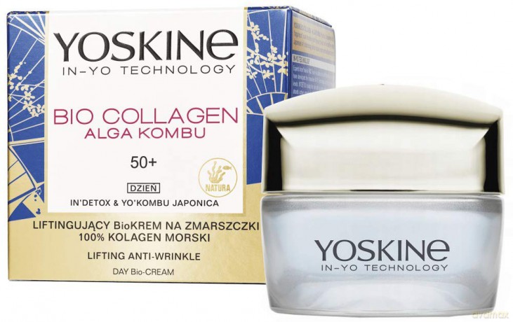 Yoskine Bio Collagen 50+ Bio-Krem liftingujący na dzień 50 ml