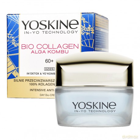 Yoskine Bio Collagen 60+ Bio-Krem silnie przeciwzmarszczkowy na dzień 50 ml