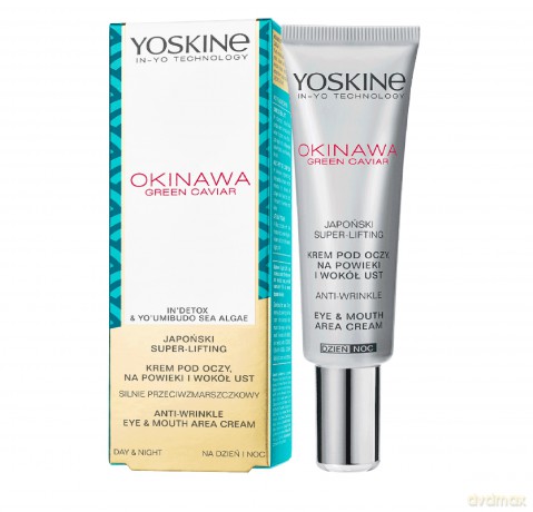 Yoskine Okinawa Green Caviar Krem pod oczy,na powieki i wokół ust 15 ml