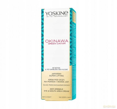 Yoskine Okinawa Green Caviar Krem pod oczy,na powieki i wokół ust 15 ml