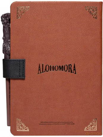HARRY POTTER zestaw Harry Potter notatnik A5 plus długopis Różdżka