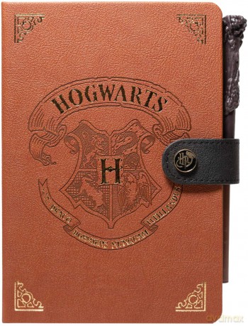 HARRY POTTER zestaw Harry Potter notatnik A5 plus długopis Różdżka