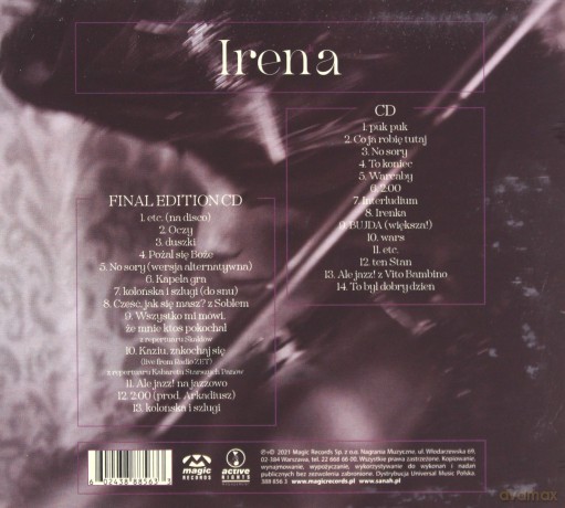 Sanah: Irenka Final Edition [2CD]