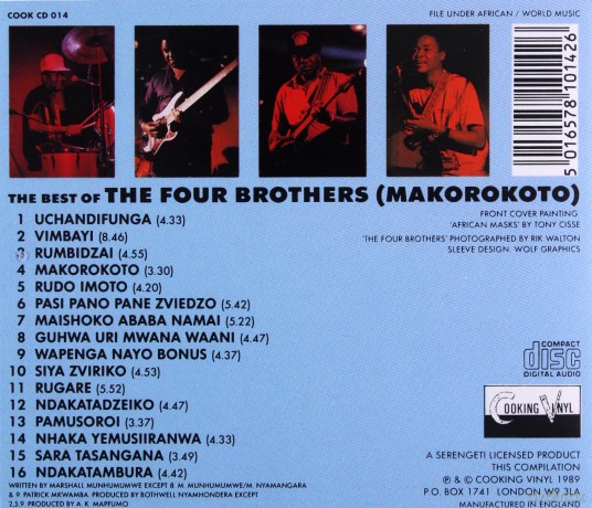 4 Brothers: Makorokoto [CD]