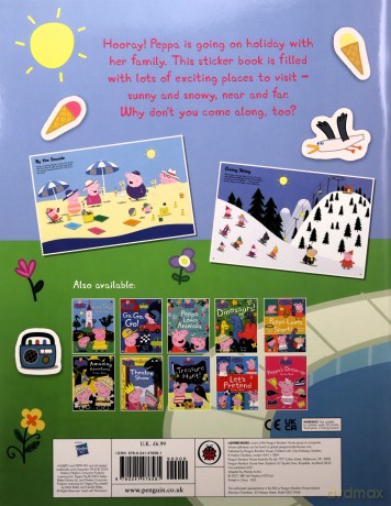 Peppa Pig: Peppa's Holiday Fun Sticker Book [KSIĄŻKA]