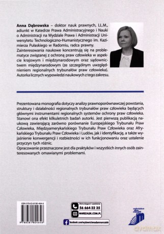 Regionalne trybunały praw człowieka - Anna Dąbrowska [KSIĄŻKA]