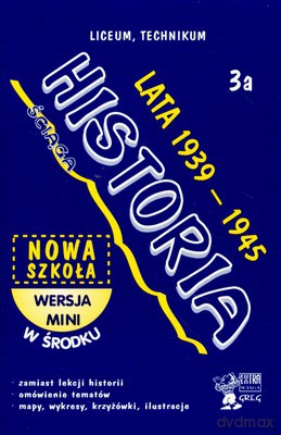 Historia 3a Lata 1939-1945 Nowa Szkoła [KSIĄŻKA]