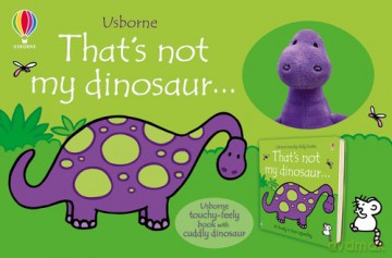 That's not my dinosaur Book and Toy [KSIĄŻKA]