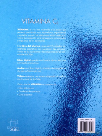 Vitamina C1 podręcznik + wersja cyfrowa - Sarralde Berta [KSIĄŻKA]