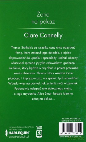 Żona na pokaz - Clare Connelly [KSIĄŻKA]