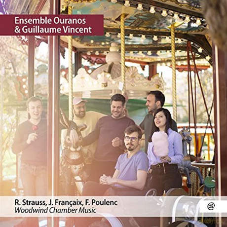 Strauss Francaix Poulenc: Woodwind Chamber Music Ensemble Ouranos Vincent (digipack) [CD]