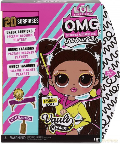 Lalka L.O.L. Surprise OMG Sports Doll, Gymnastics