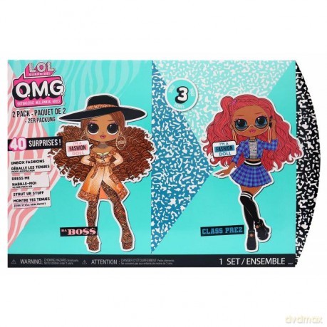 Lalki L.O.L. OMG 2-pak Da Boss i Class Prez